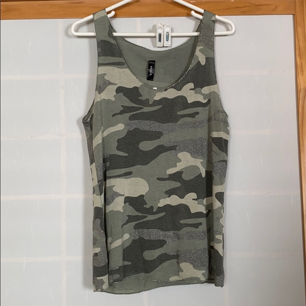 Camo tank top